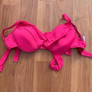 Everything but water pink bikini top